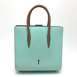 Christian Louboutin 1165026 Tote Bag 2WAY Shoulder Bag Hand Bag blue SilverHardware