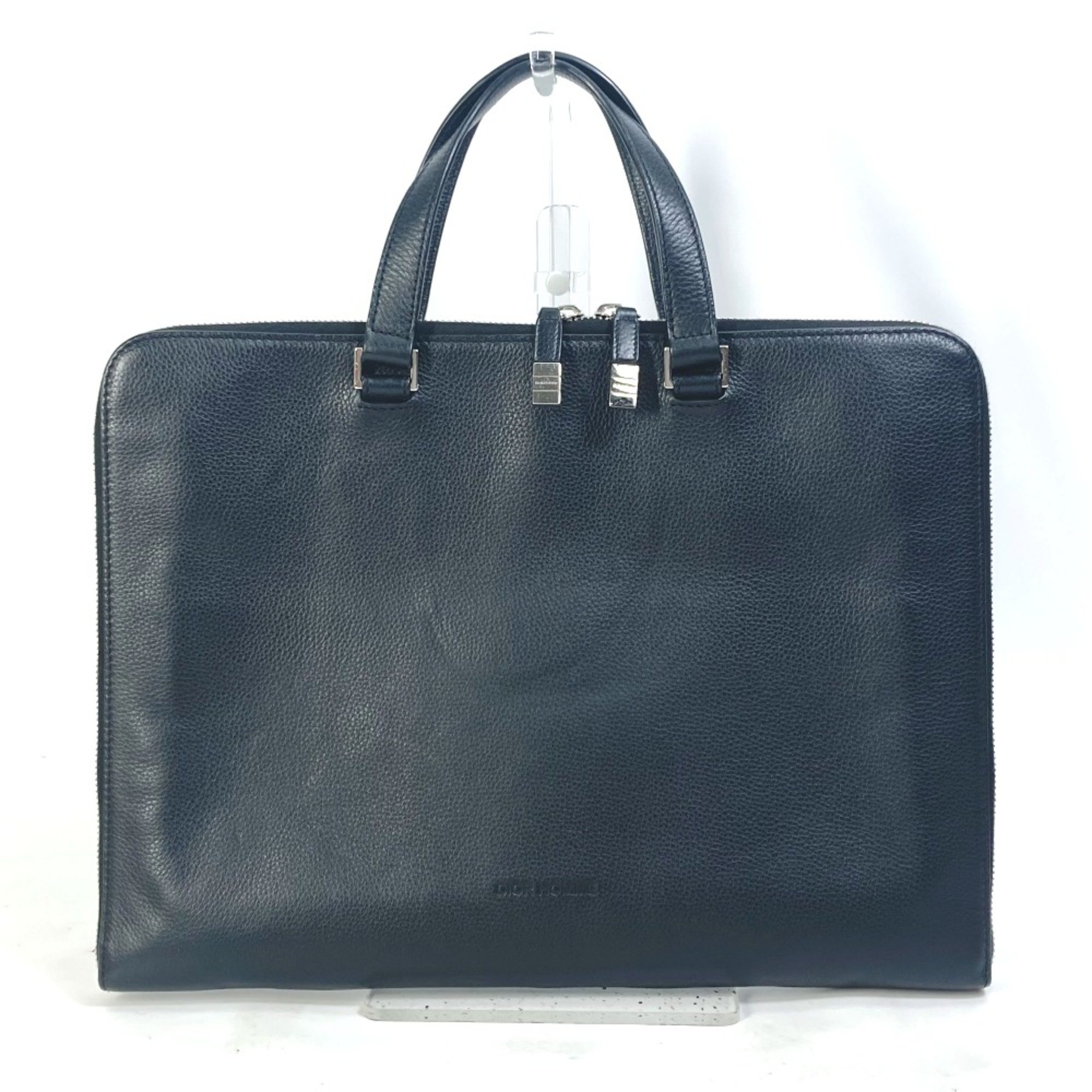 CHRISTIAN DIOR-Om Hand Bag Tote Bag Bag Business bag Black