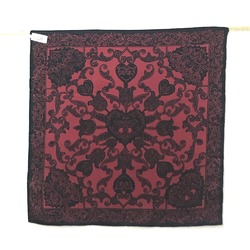 CHRISTIAN DIOR Scarf Black Red