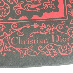 CHRISTIAN DIOR Scarf Black Red