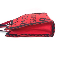 Christian Louboutin Bag Tote Bag Shoelace Shoulder Bag Red Black