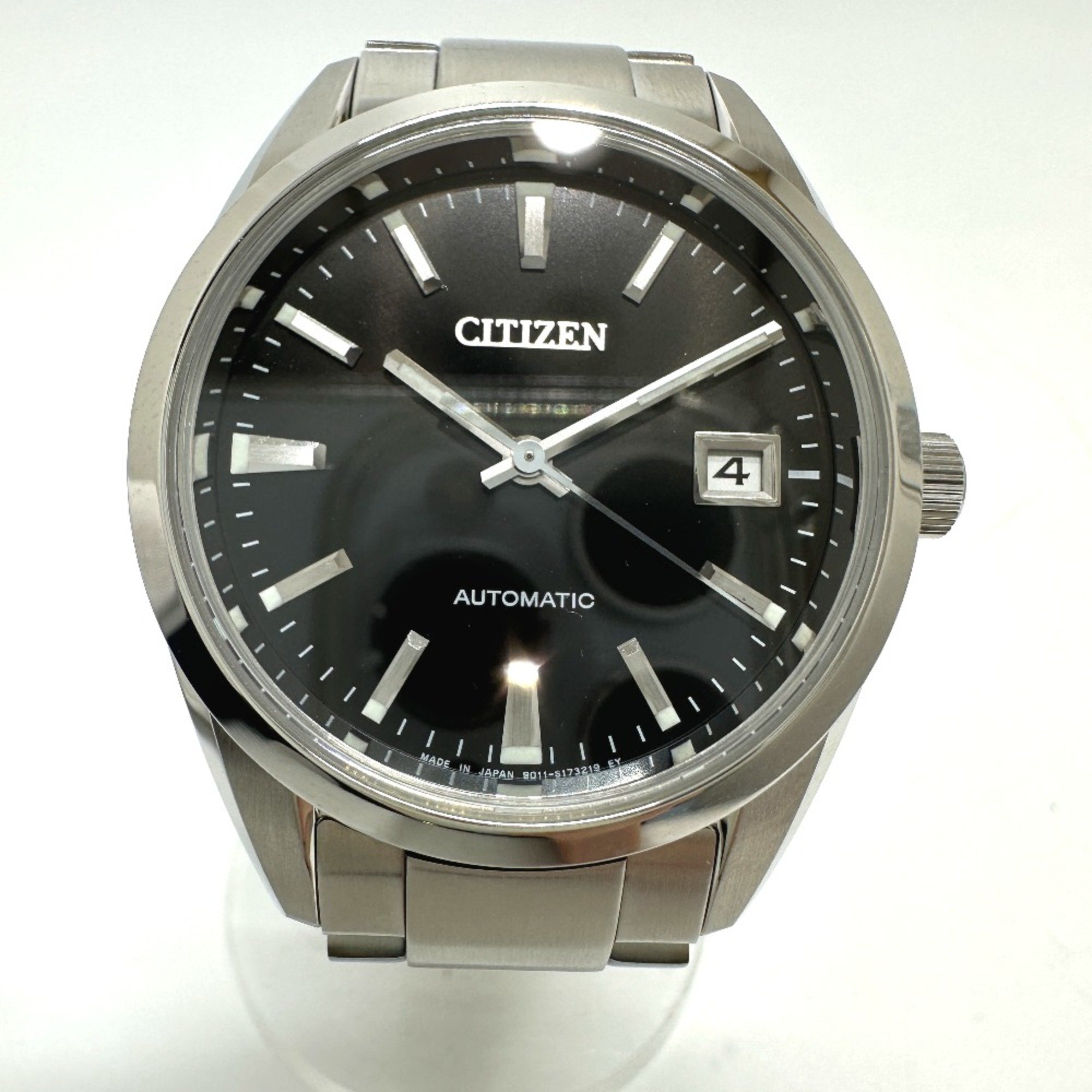 Citizen 9011-S125804 Automatic date Wristwatch SilverSS