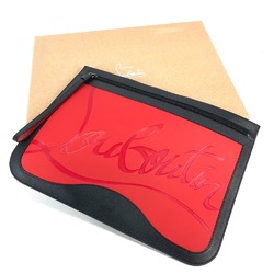 Christian Louboutin 3205116 bag pouch Sneaker sole Clutch bag Black Red