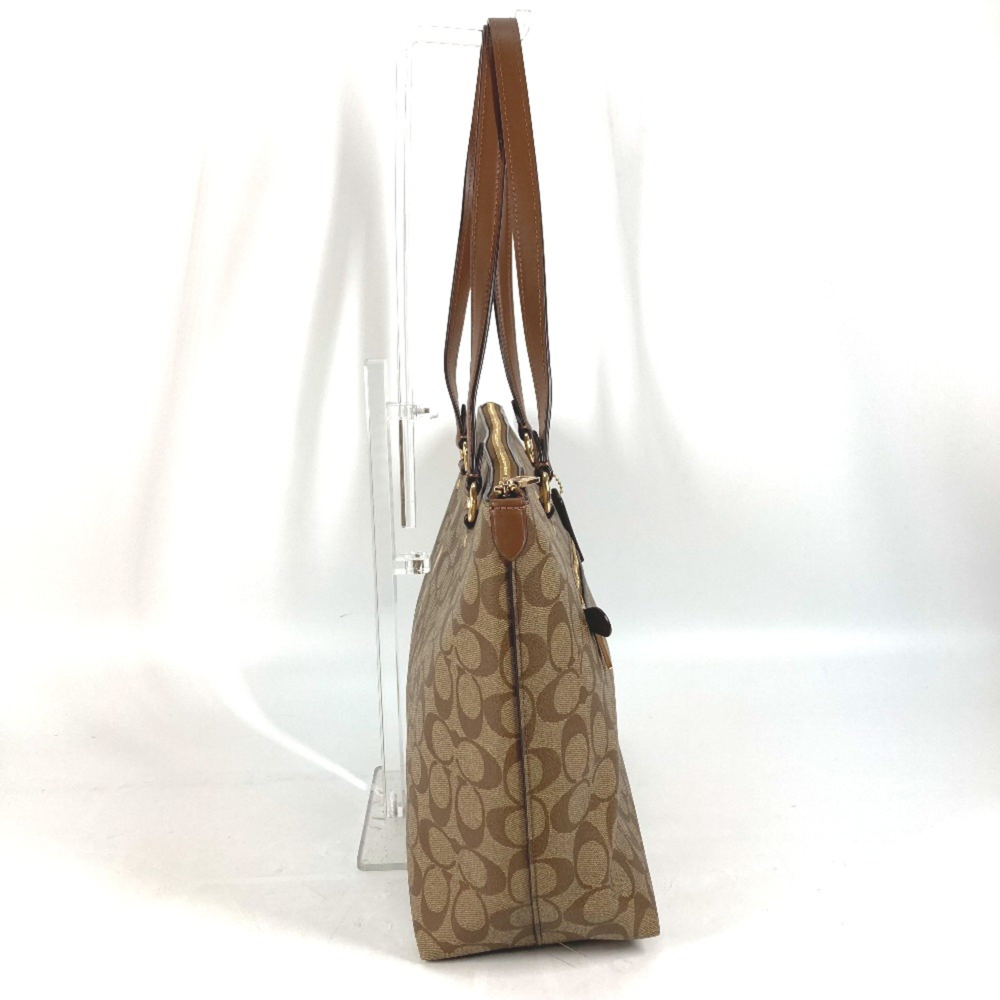 coach F79609 Tote Bag Shoulder Bag Hand Bag Shoulder Bag Brown