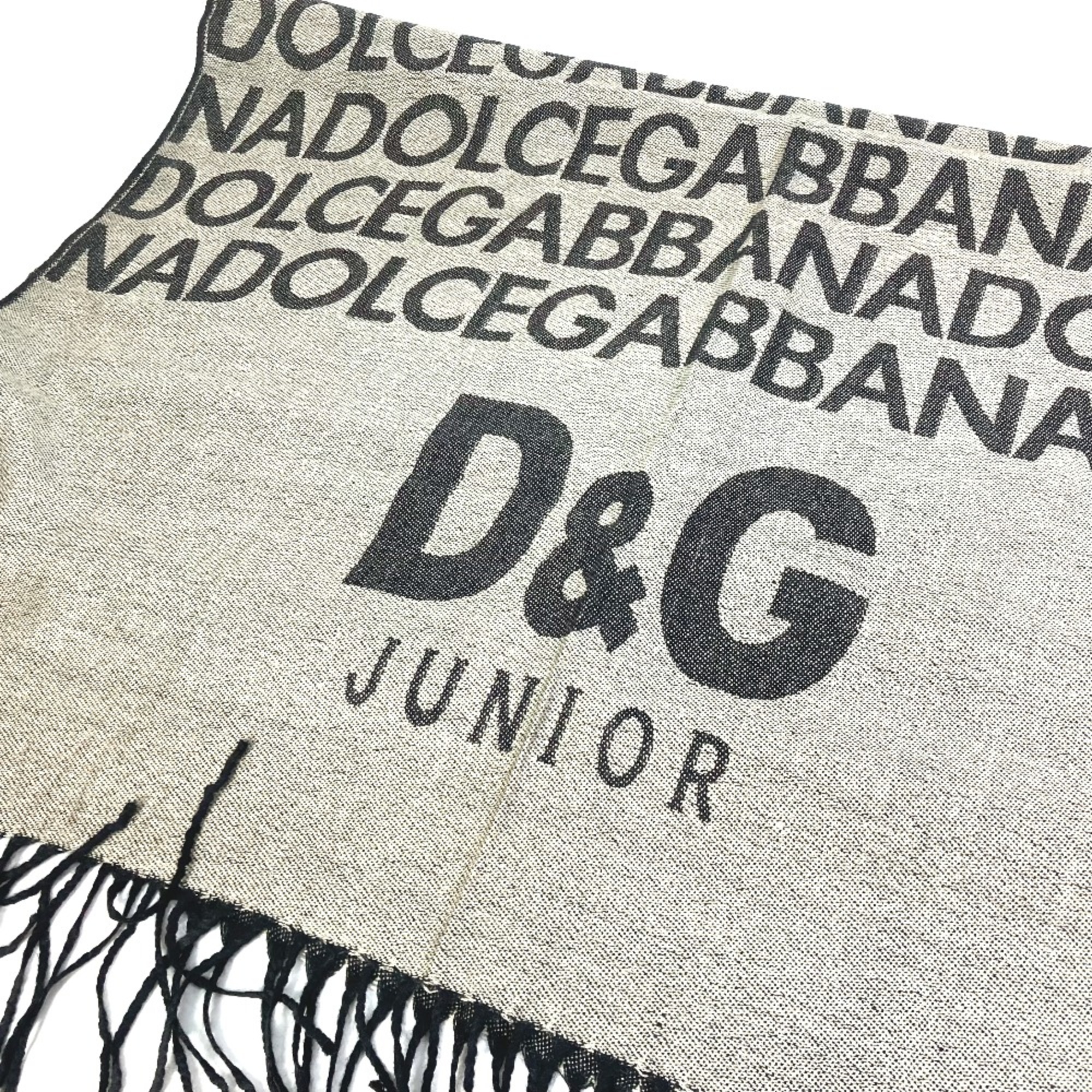 Dorgava Junior fringe Scarf Black