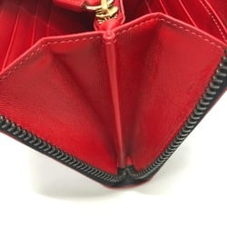 Christian Louboutin Panettone Zip Around Long Wallet Black