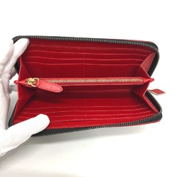 Christian Louboutin Panettone Zip Around Long Wallet Black