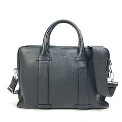 CHRISTIAN DIOR-Om Hand Bag 2WAYShoulder Bag Business bag Black