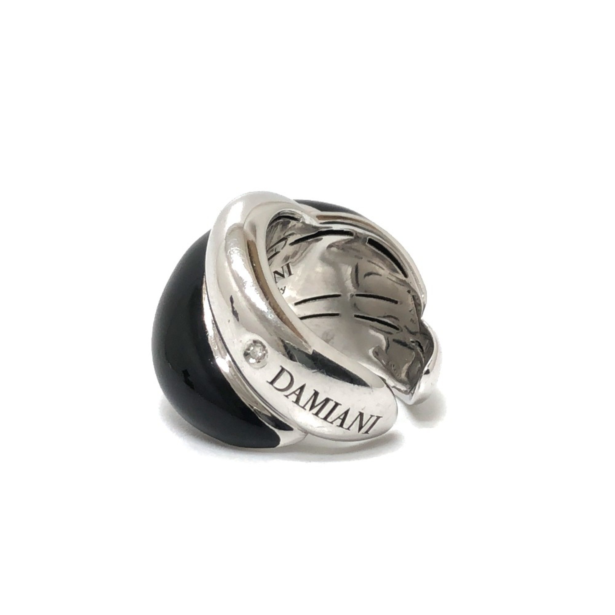 Damiani 20056194 Accessories Ring Silver Black