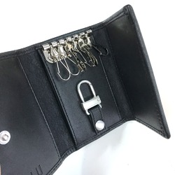 Dunhill 6-Ring Trifold Key Case Black x Gray Based