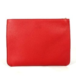 Christian Louboutin 1185073 bag pouch Clutch bag Black Red