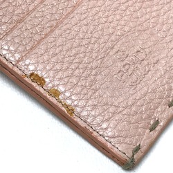 Fendi 8M0144 Selleria Bifold Double Snap long wallet Long Wallet pink pink