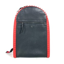 Christian Louboutin rubber sole bag backpack Backpack Black Red