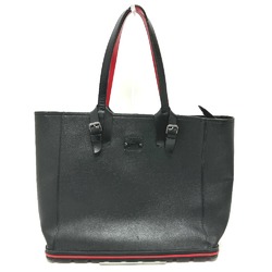 Christian Louboutin Shoulder bag Tote Bag Black Red/SilverHardware