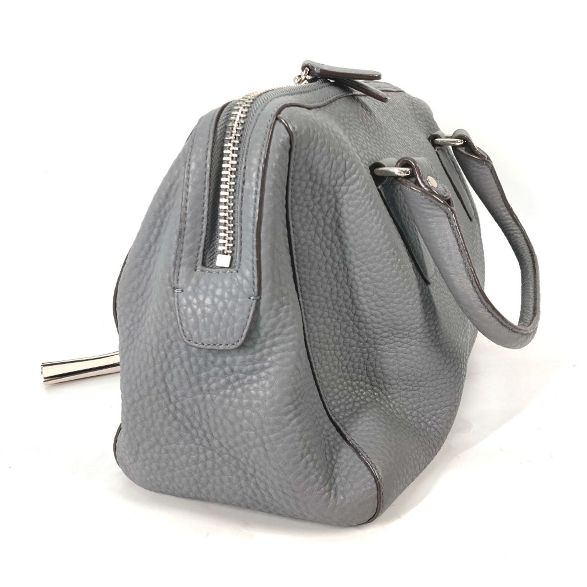 coach 25347 logo Bag Mini Duffle Bag Hand Bag gray