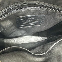 coach F71764 Flight Shoulder Bag Black