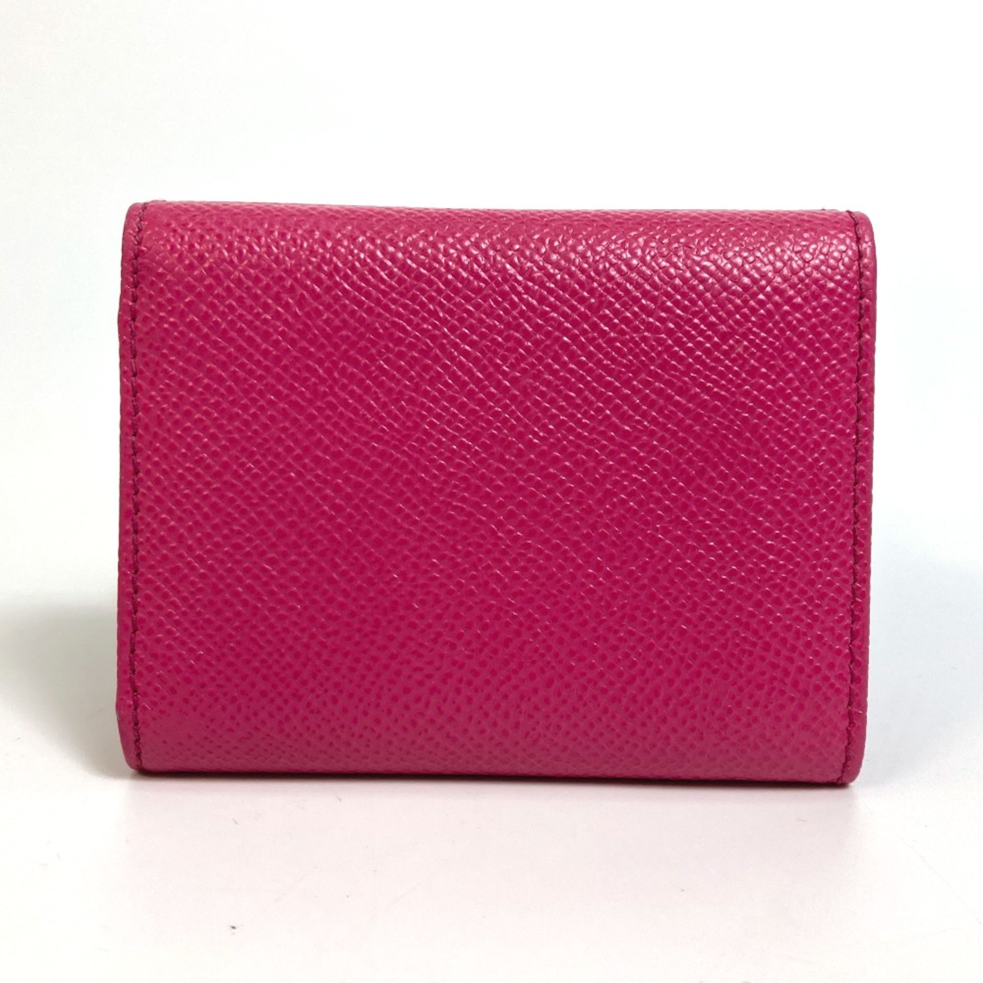 DOLCE&GABBANA Dorgava Compact wallet Trifold wallet pink