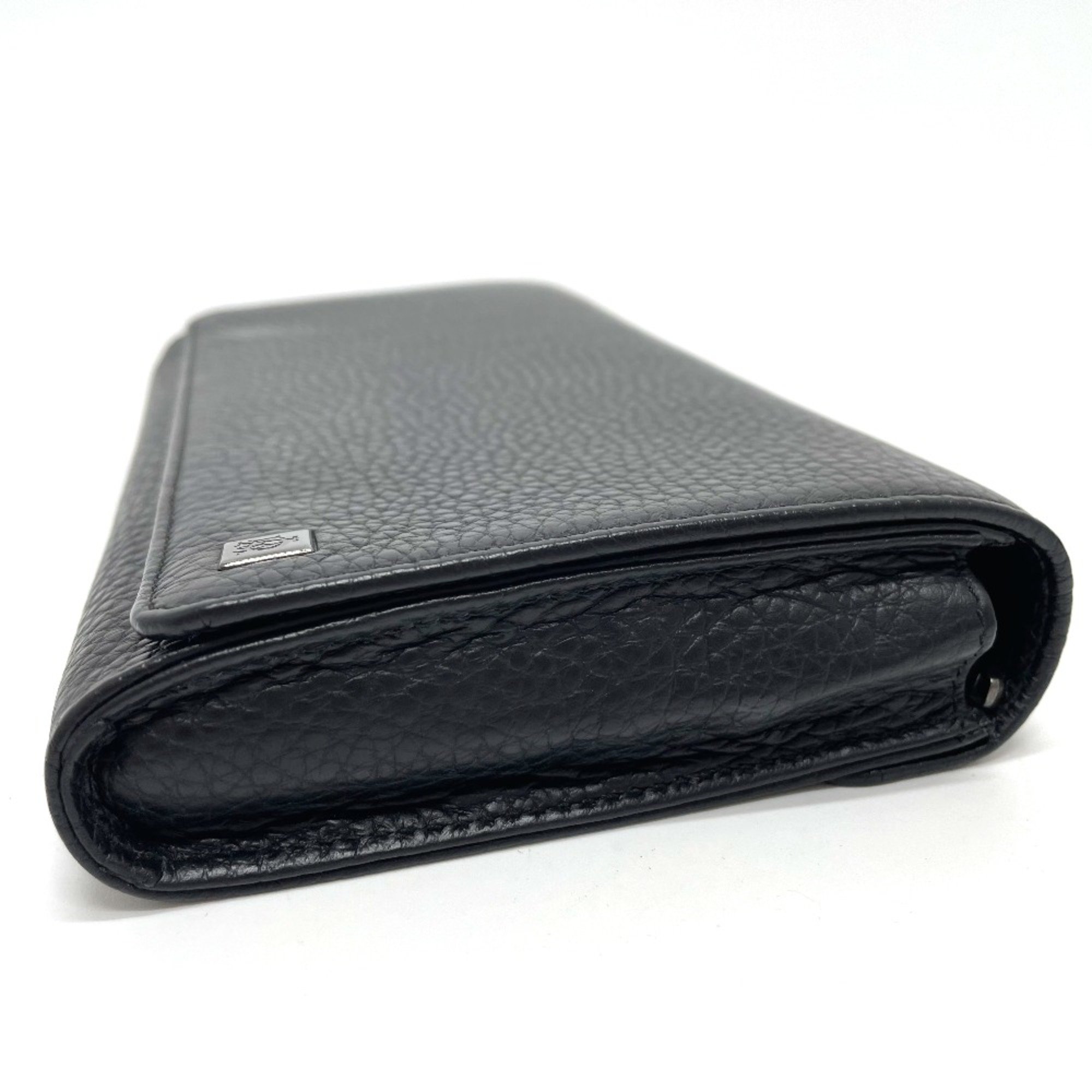 Dunhill travel companion Long wallet Travel case Black