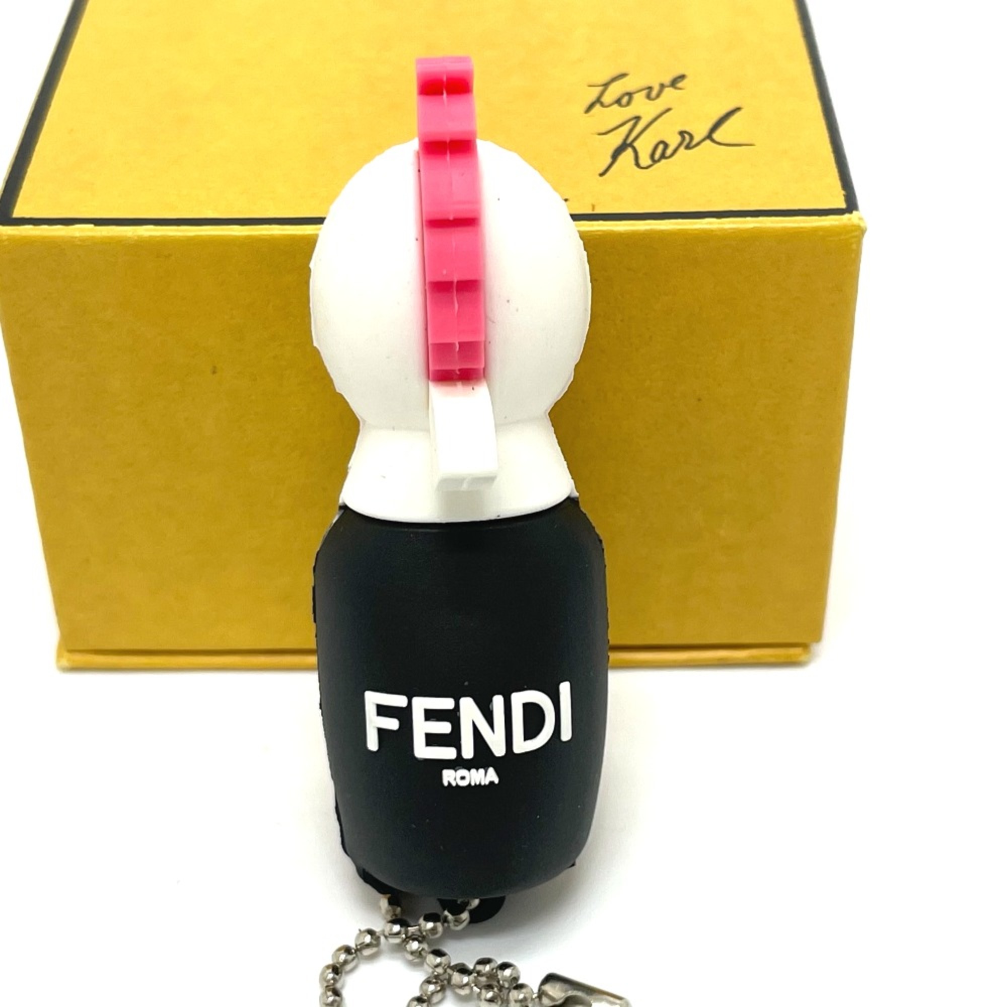 Fendi USB memory Key Holder Black