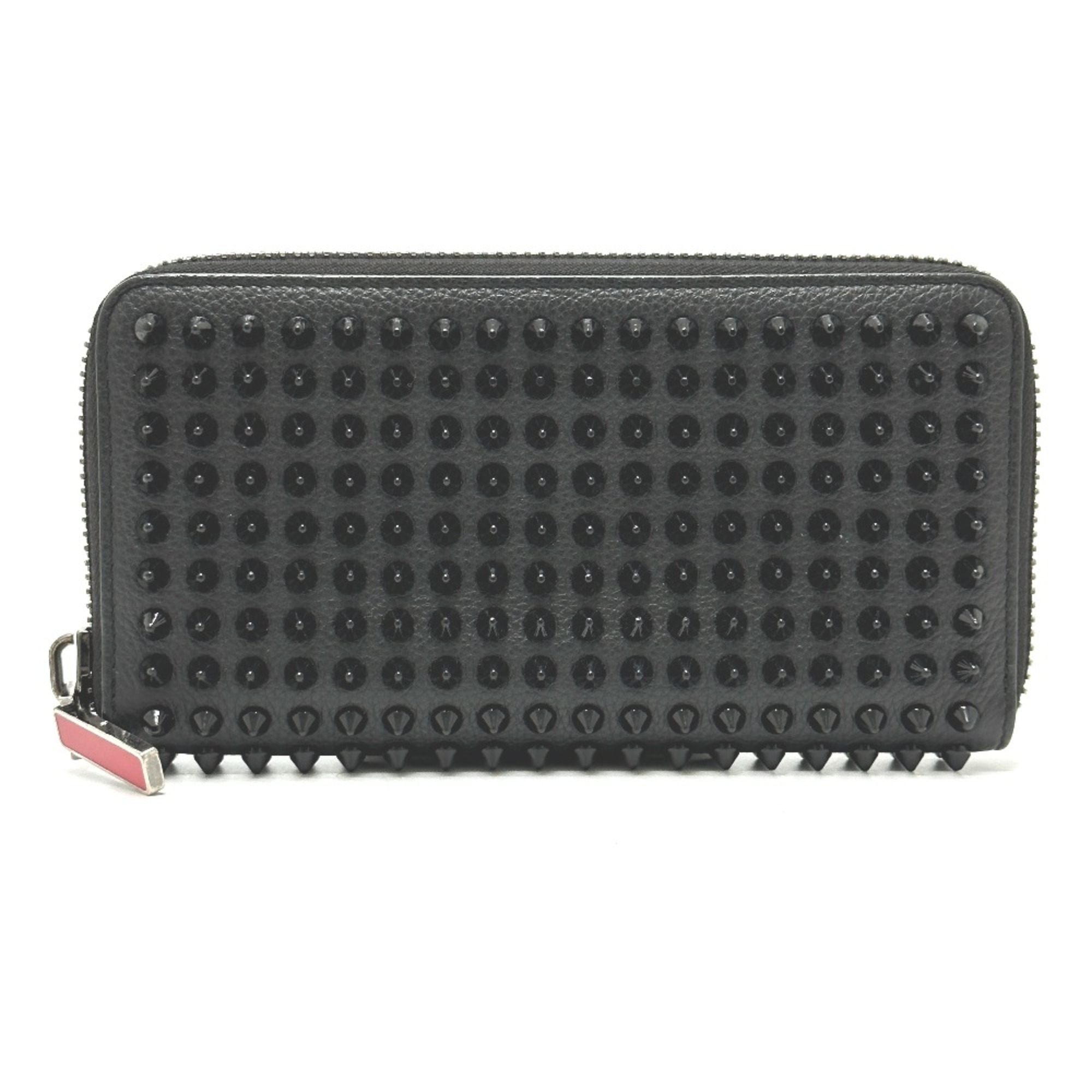 Christian Louboutin Panettone Zip Around Long Wallet Black