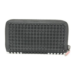 Christian Louboutin Panettone Zip Around Long Wallet Black