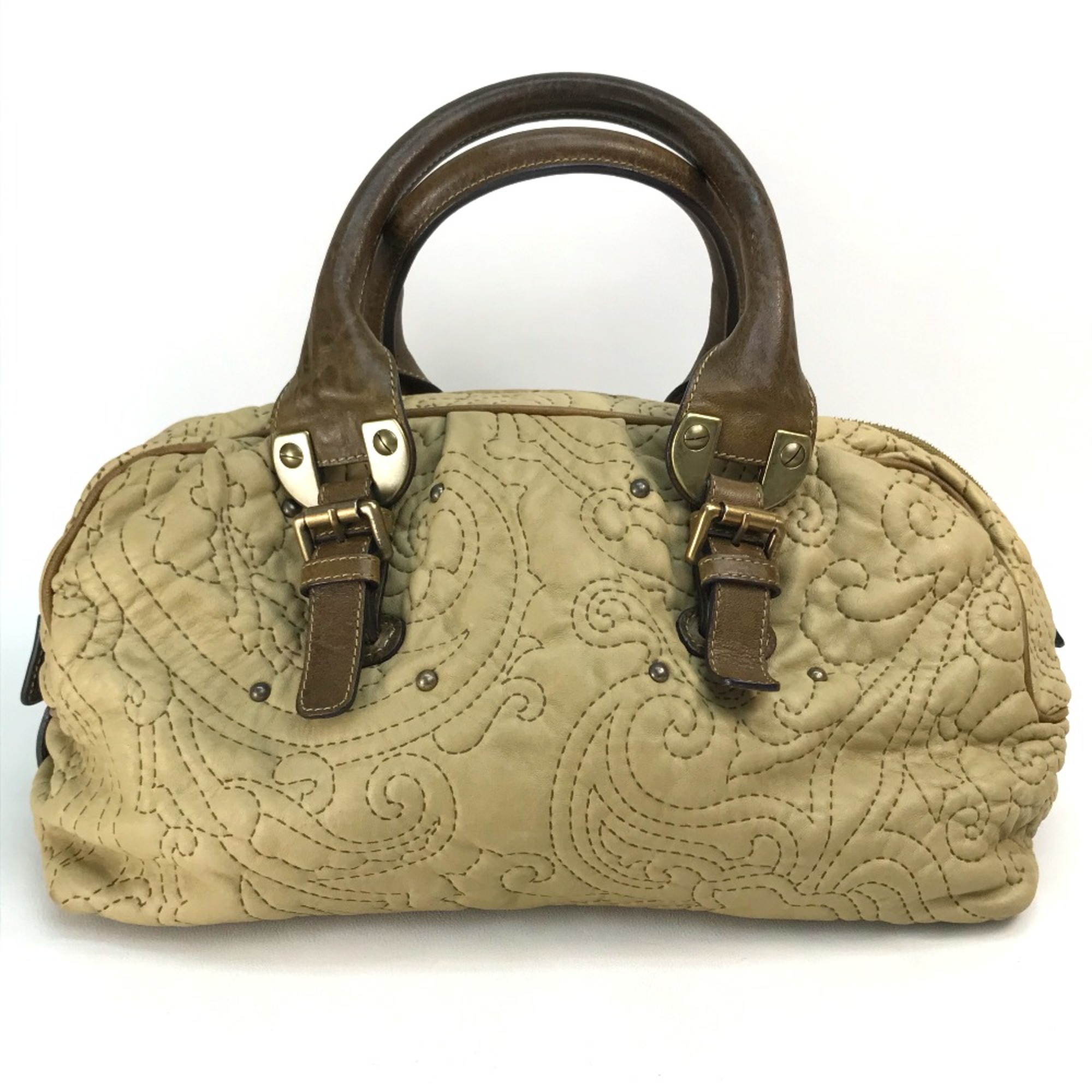 Etro 18448 3631 Bag Mini Duffle Bag Hand Bag BrownBased eLADY Globazone