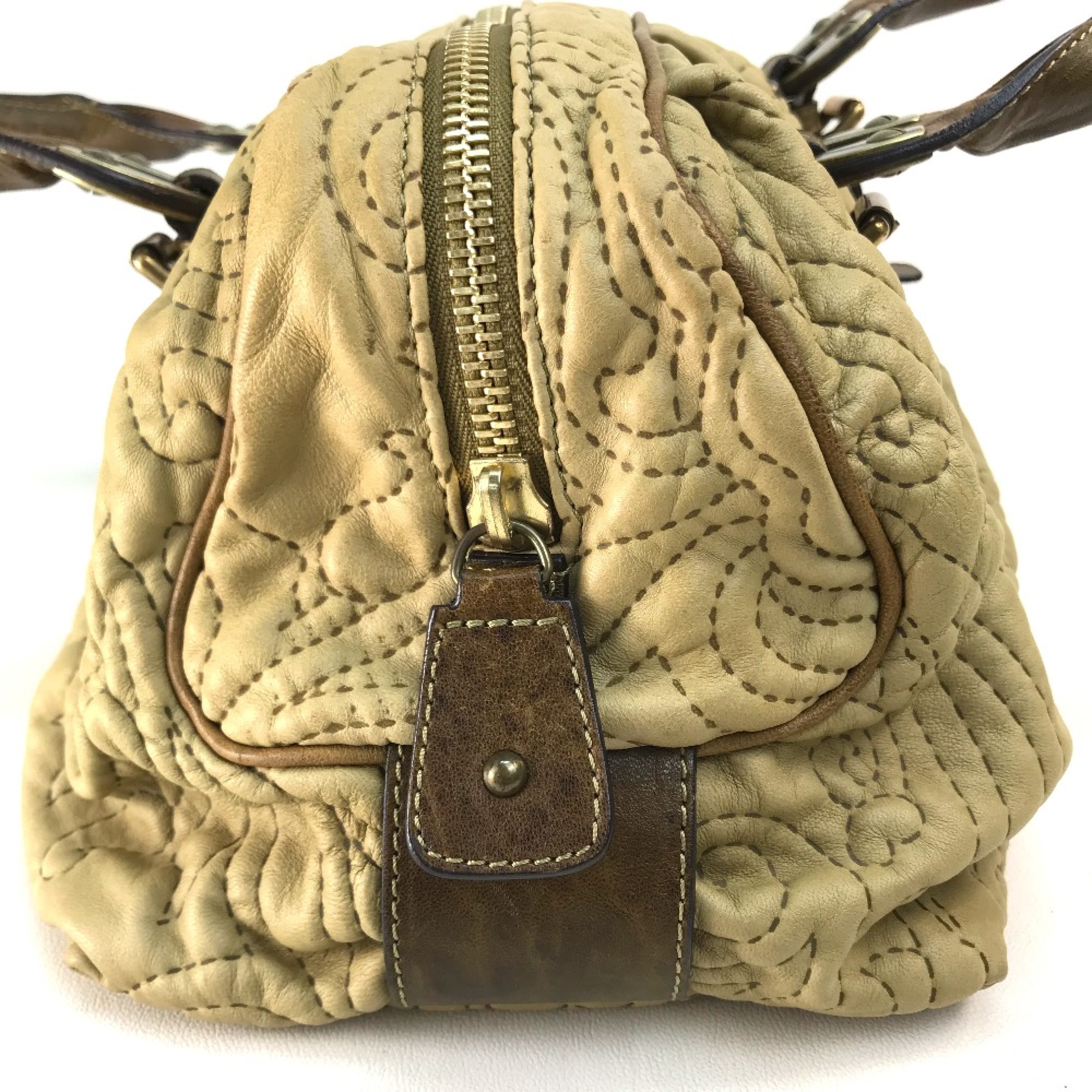 Etro 18448-3631 Bag Mini Duffle Bag Hand Bag BrownBased