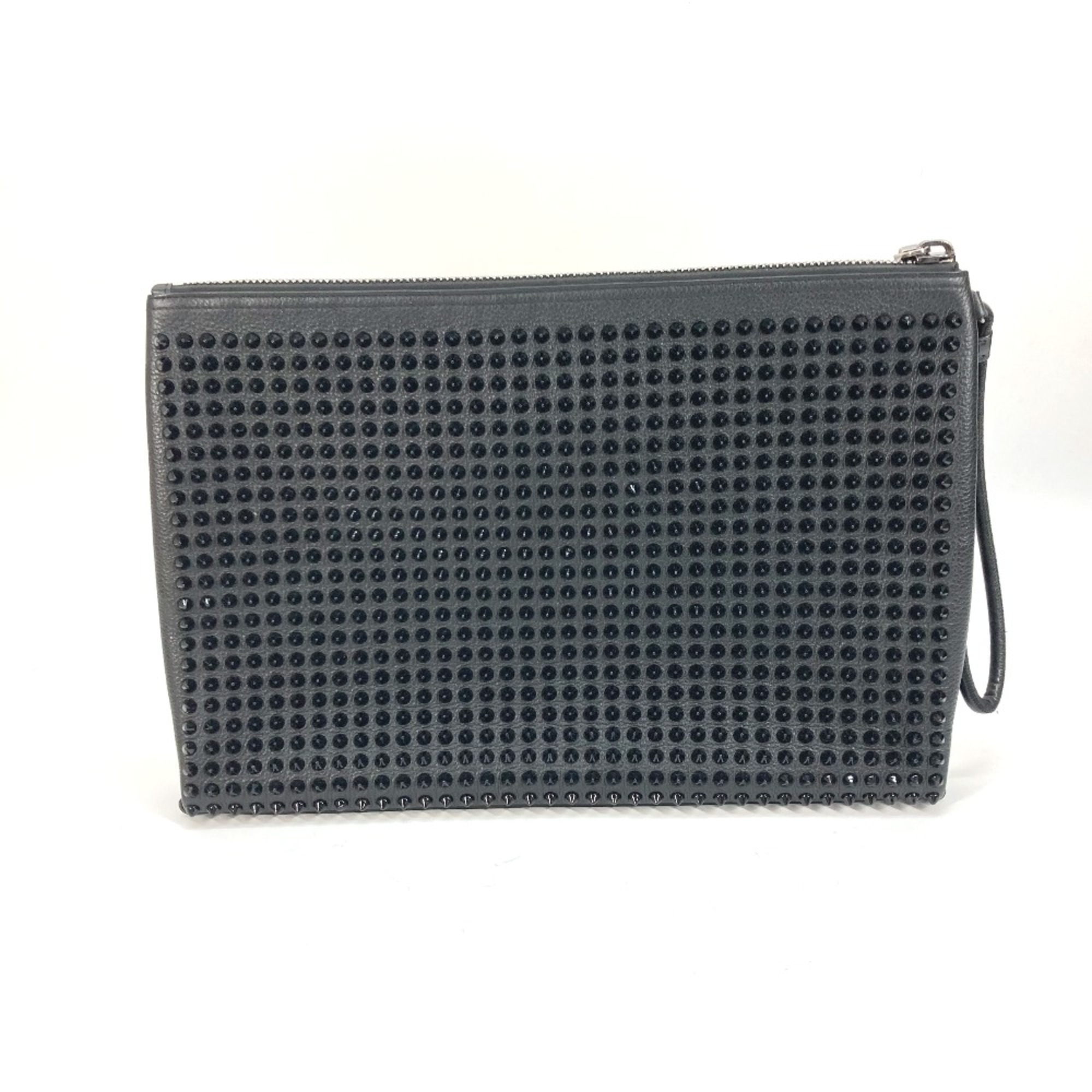 Christian Louboutin bag pouch With strap Clutch bag Black