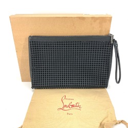 Christian Louboutin bag pouch With strap Clutch bag Black