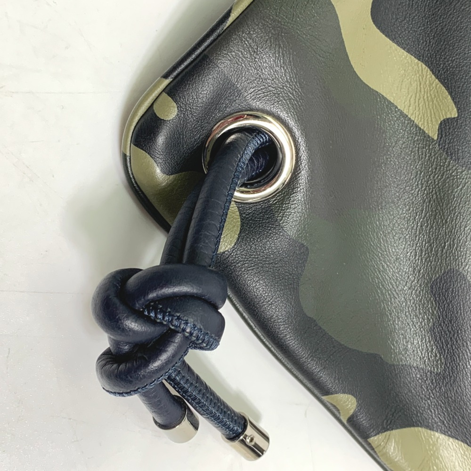 CHRISTIAN DIOR-Om Camouflage camouflage purse Backpack Green