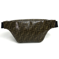 Fendi 8BM006 Zucca Fila Waist pouch belt bag body bag Brown