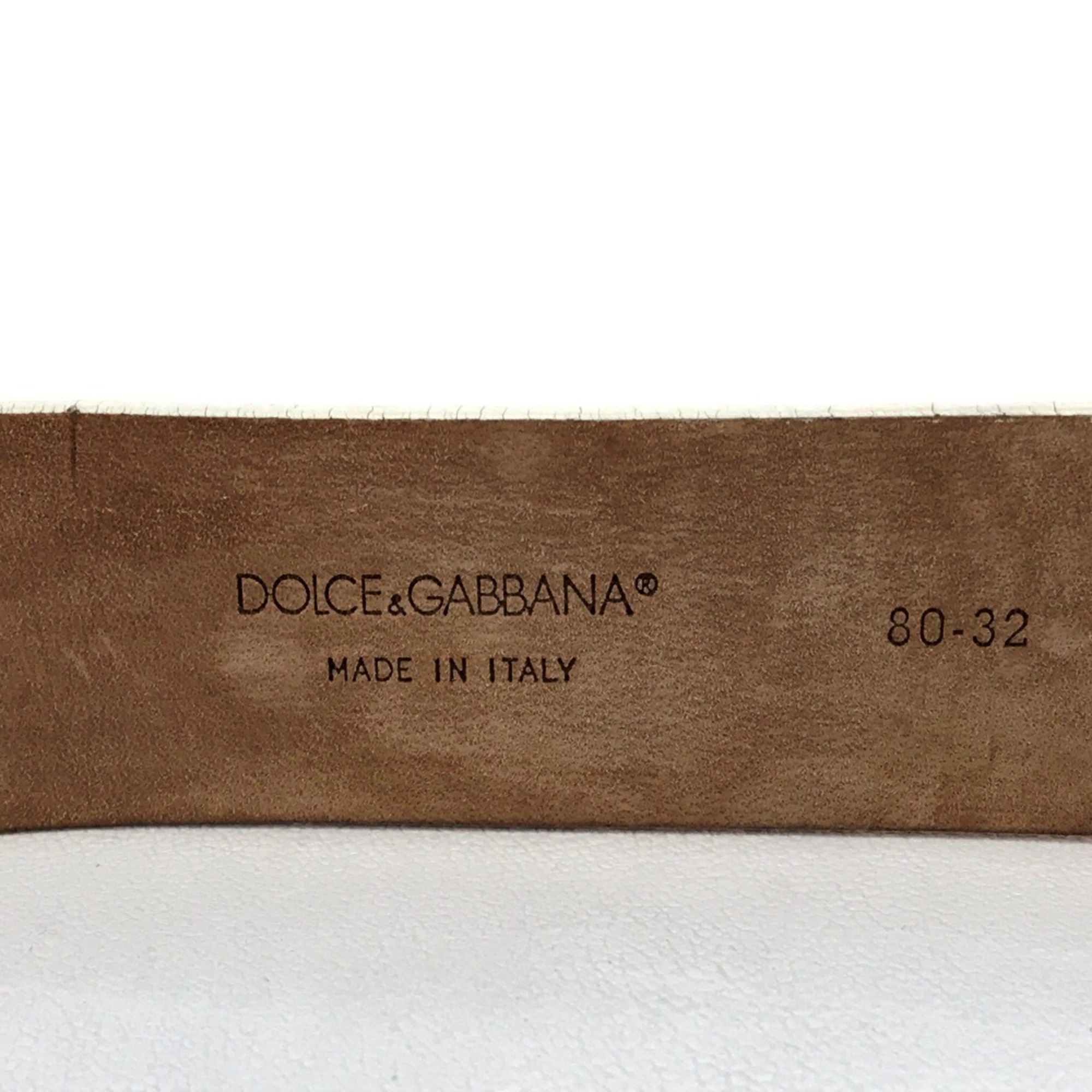 DOLCE&GABBANA Women's belt belt WhiteBased