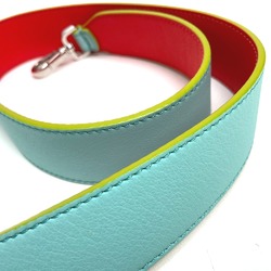 Fendi Bicolor Bag Replacement strap Bag accessories Shoulder strap Light blue x orange x yellow