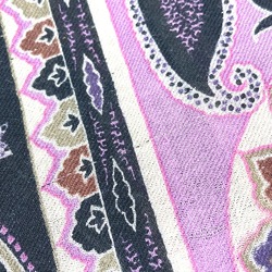 Etro shawl Scarf Black purple