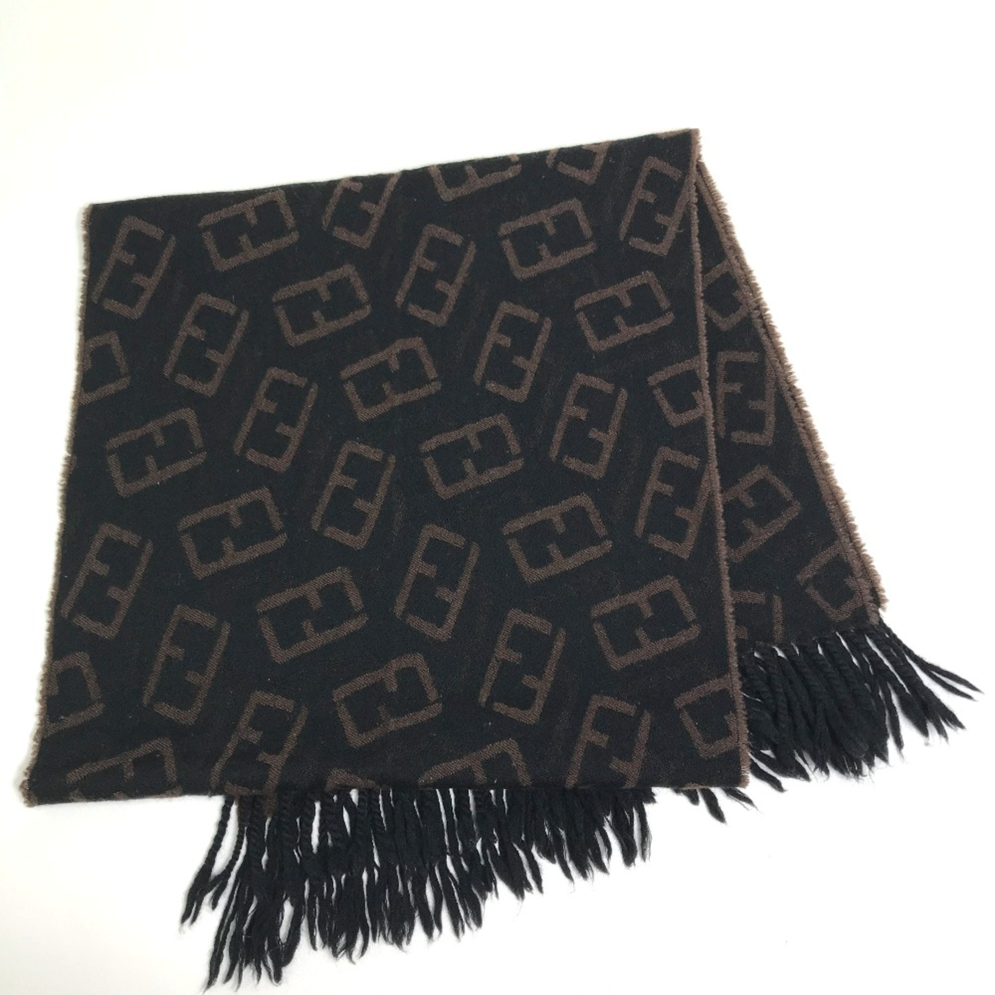 Fendi Scarf Black /Dark Brown