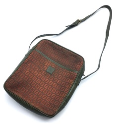 Fendi Zucchino Zucca pattern Logo pattern Pochette bag adjustable shoulder bag Shoulder Bag Brown Khaki x BrownBased