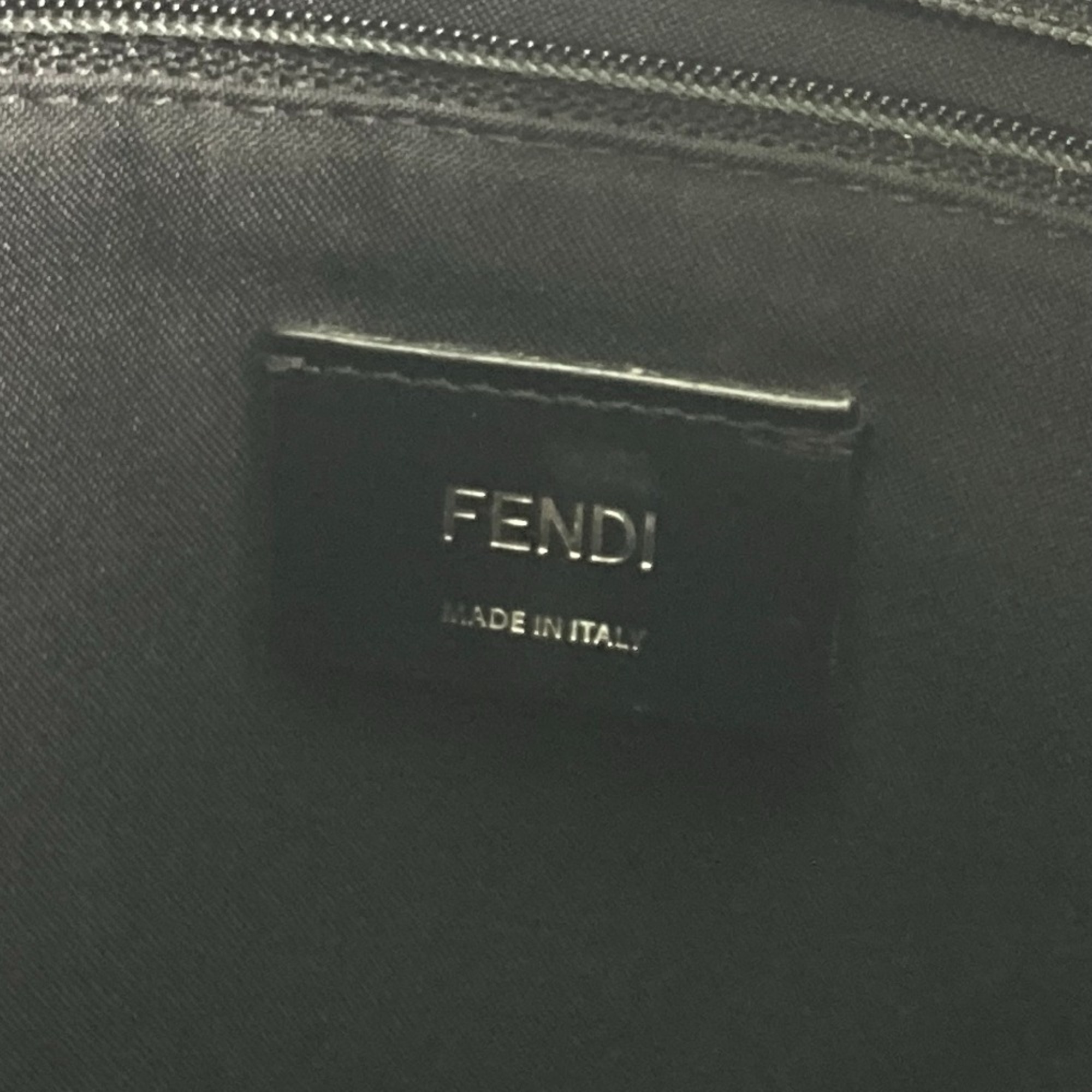 Fendi 7VA367 Bag Tote Bag Black yellow