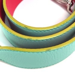 Fendi Bicolor Bag Replacement strap Bag accessories Shoulder strap Light blue x orange x yellow