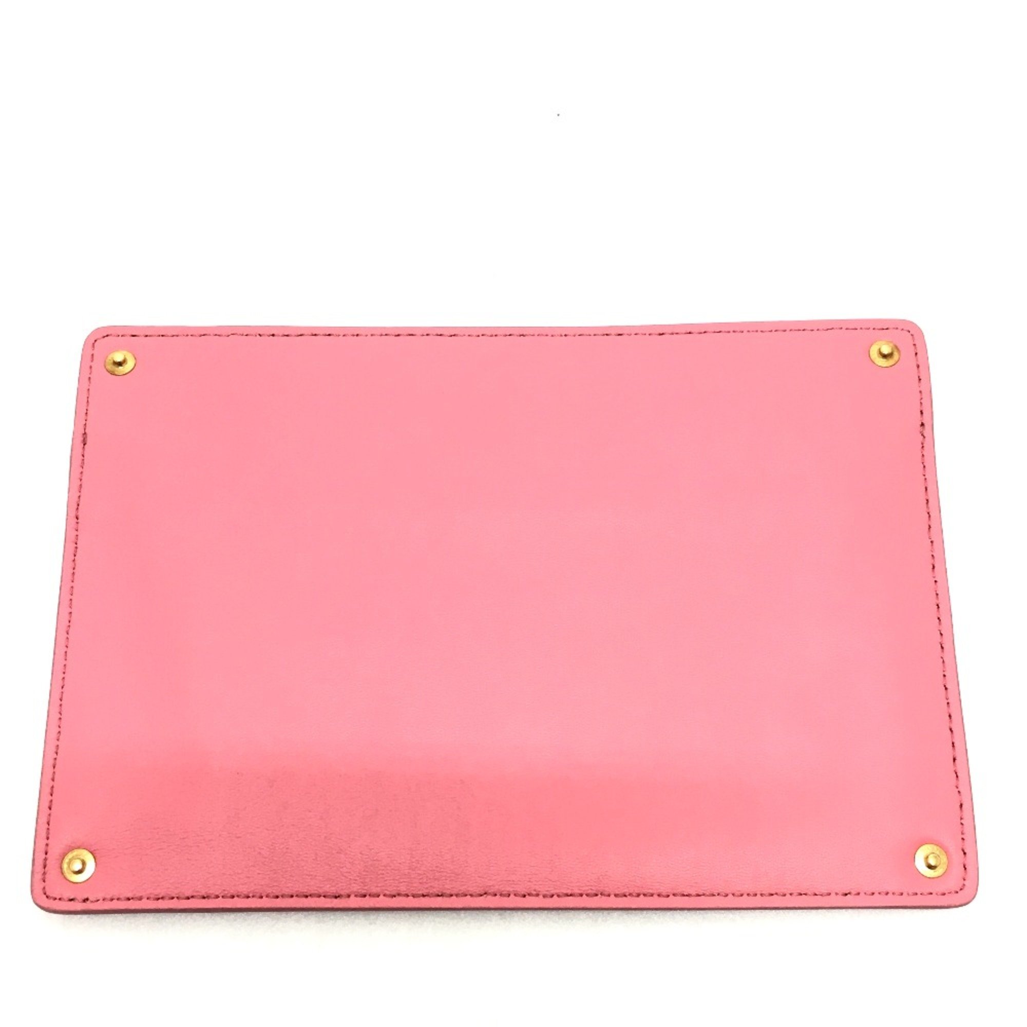 Fendi 7AR907 bag pocket flat Pouch pink