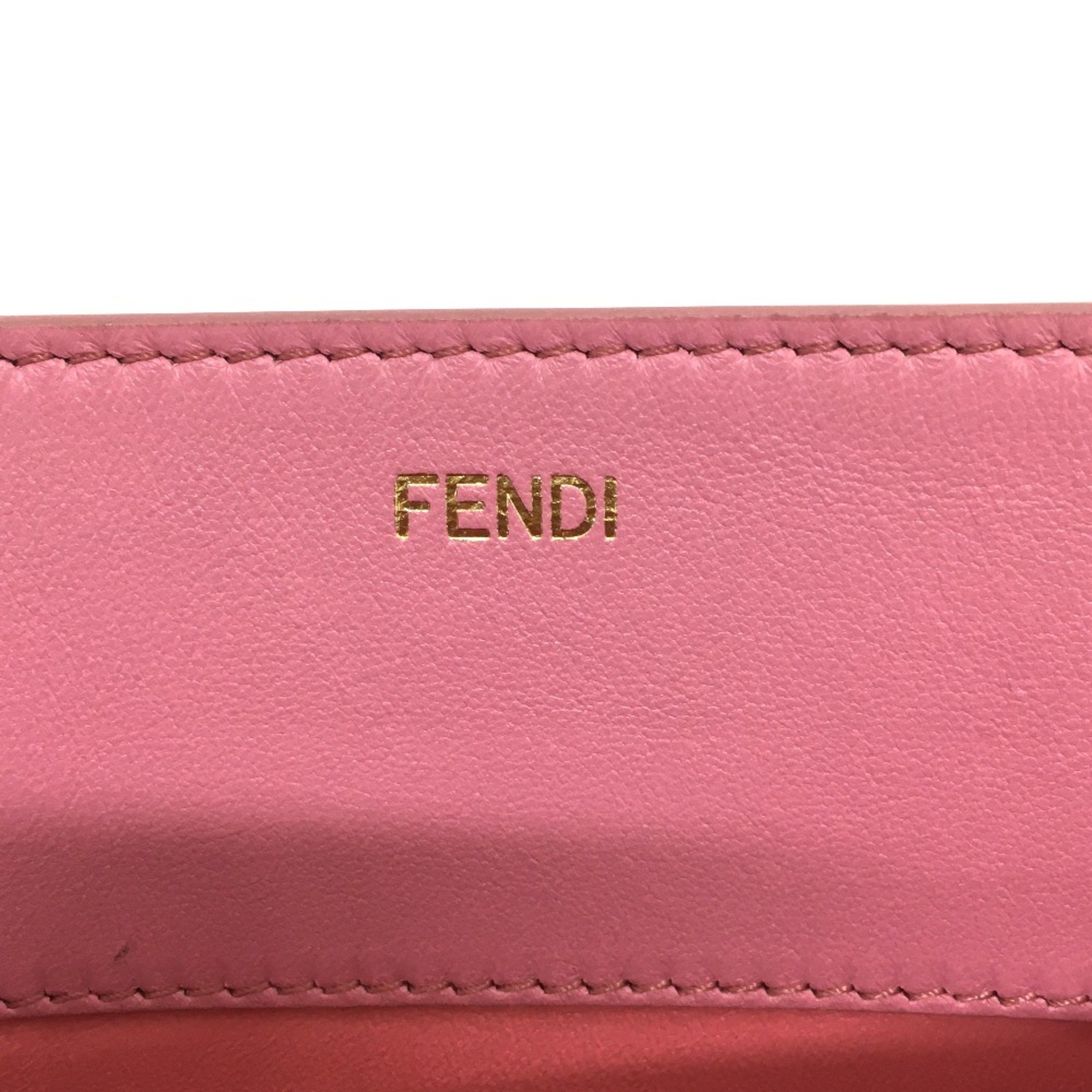 Fendi 7AR907 bag pocket flat Pouch pink