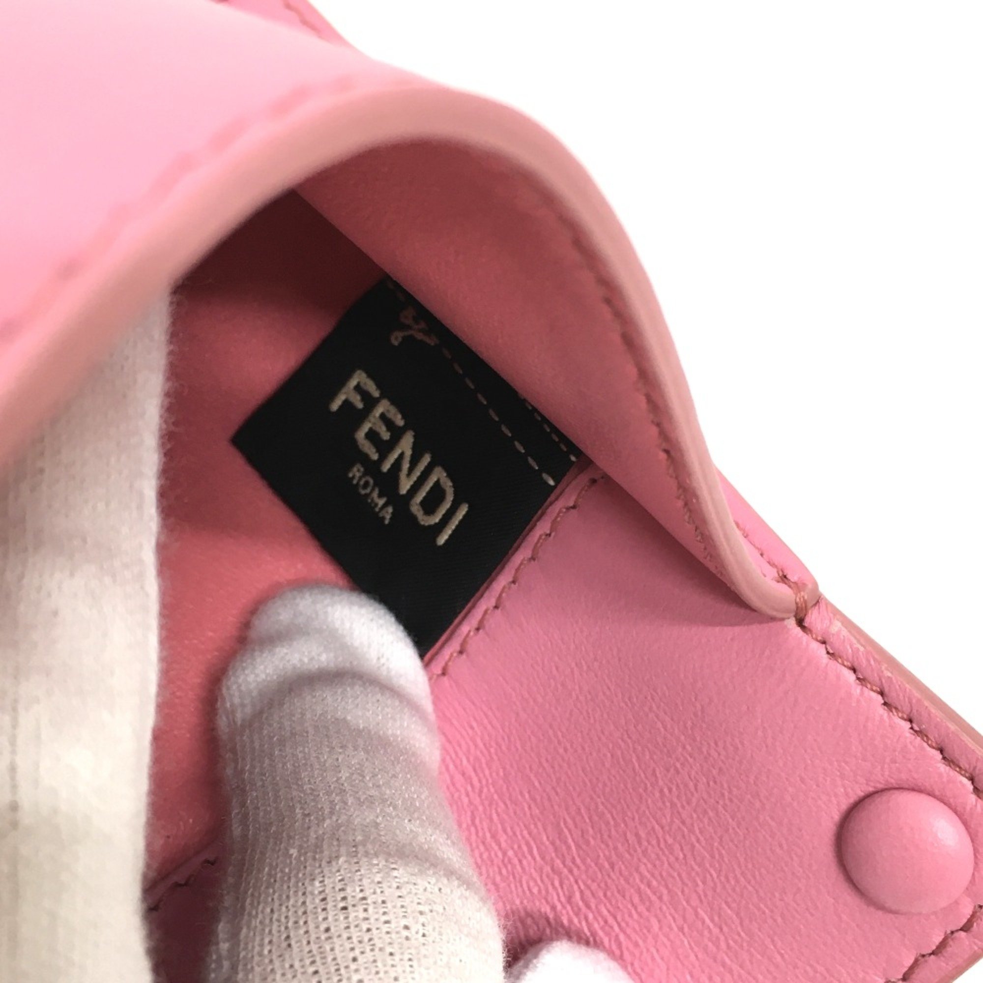 Fendi 7AR907 bag pocket flat Pouch pink