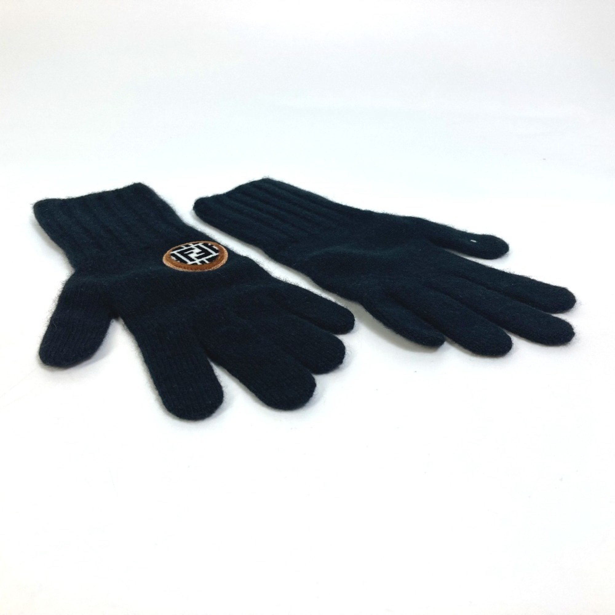 Fendi FXY554 Glove gloves Black