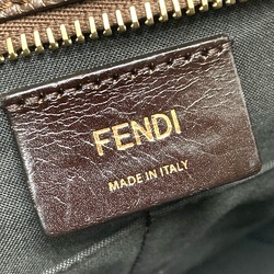 Fendi 8BH268 Zucca FF pattern Bag Shoulder Bag Tote Bag Brown