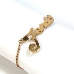 Fendi Accessories logo Bracelet Gold