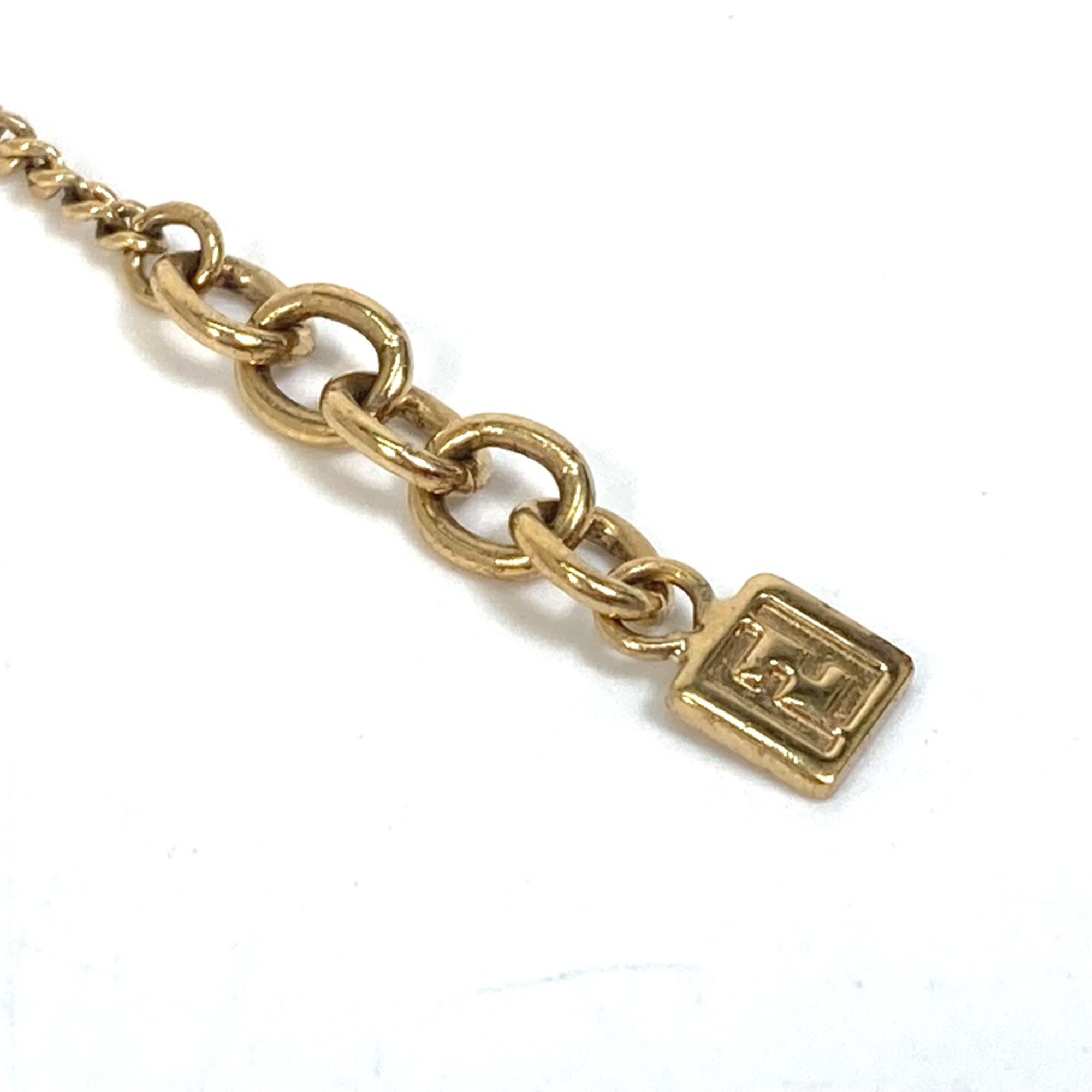 Fendi Accessories logo Bracelet Gold