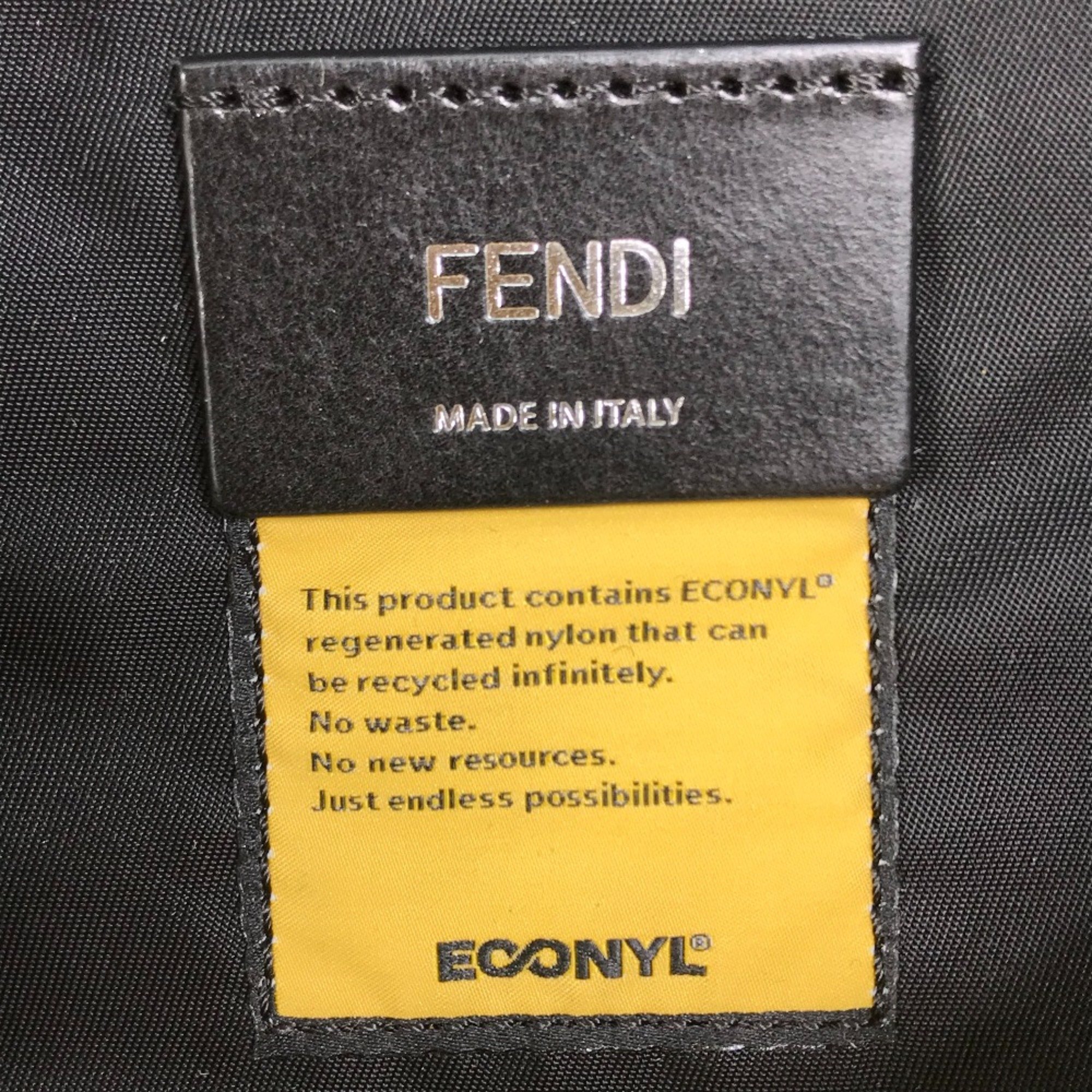 Fendi 7VZ066 backpack bag Backpack yellow