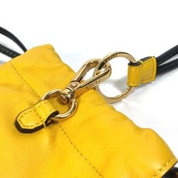 Fendi 7AR898 Neck with Strap Pouch yellow Black