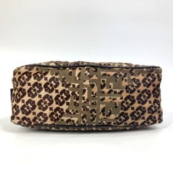 Fendi 8BN004 Leopard Bag Hand Bag Brown