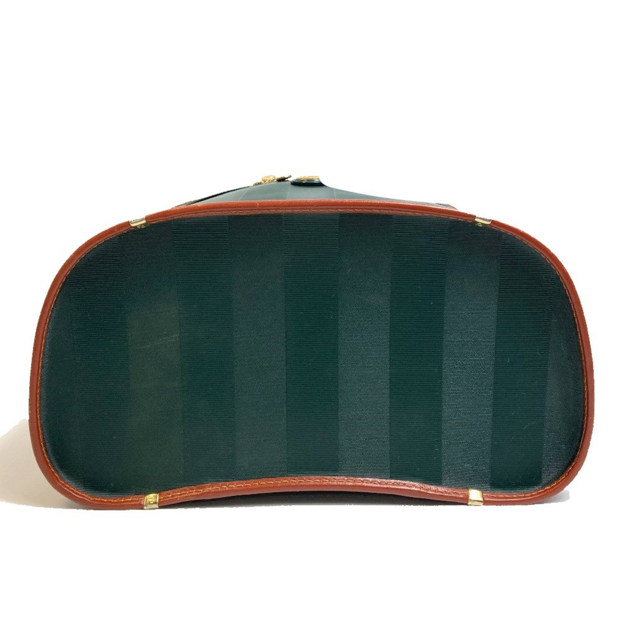 Fendi Pecan Bag 2WAY Vanity bag Green x Brown