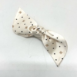 Fendi Polka dot hair accessory Valletta Beige Black